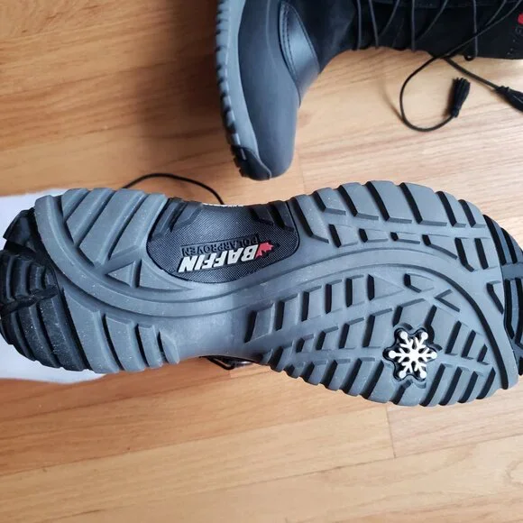 Women's Baffin Kristi Insulated Suede Snow Boots - Size 11 (41) - Picture 7 of 9